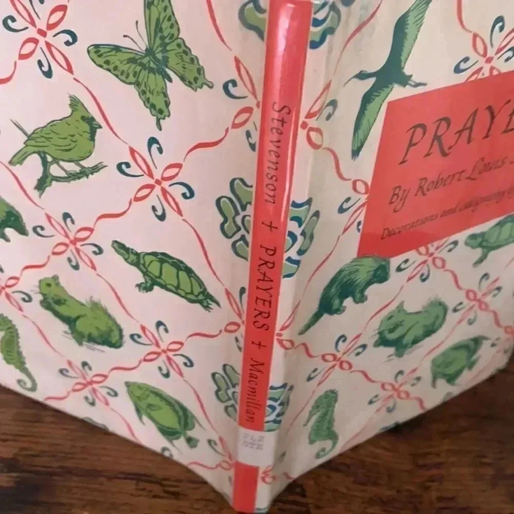 First edition Robert Louis Stevenson book “Prayers”